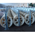 Heavy duty cable drum rollers